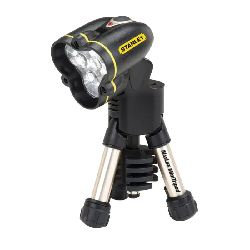 stanley maxlife mini tripod led flashlight 95 111 compact versatile