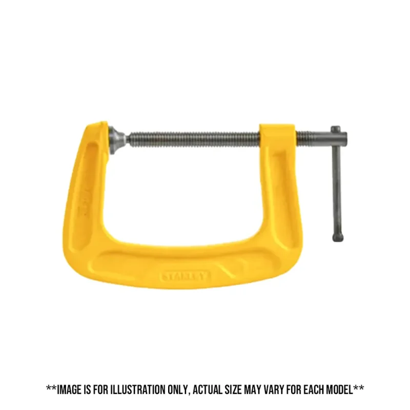 stanley maxsteel c clamp for heavy duty work