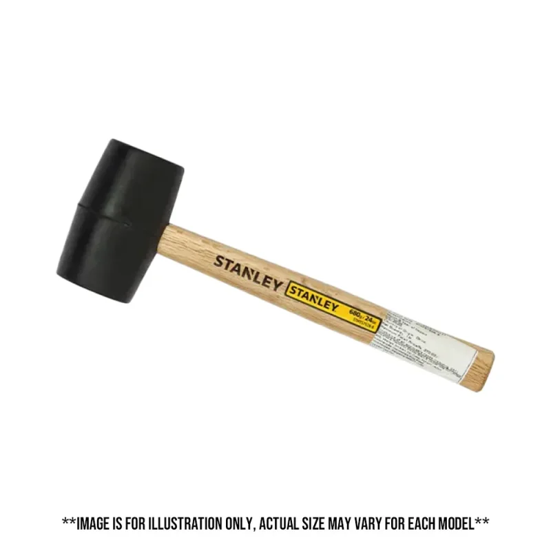 stanley rubber mallet durable tool for precision work