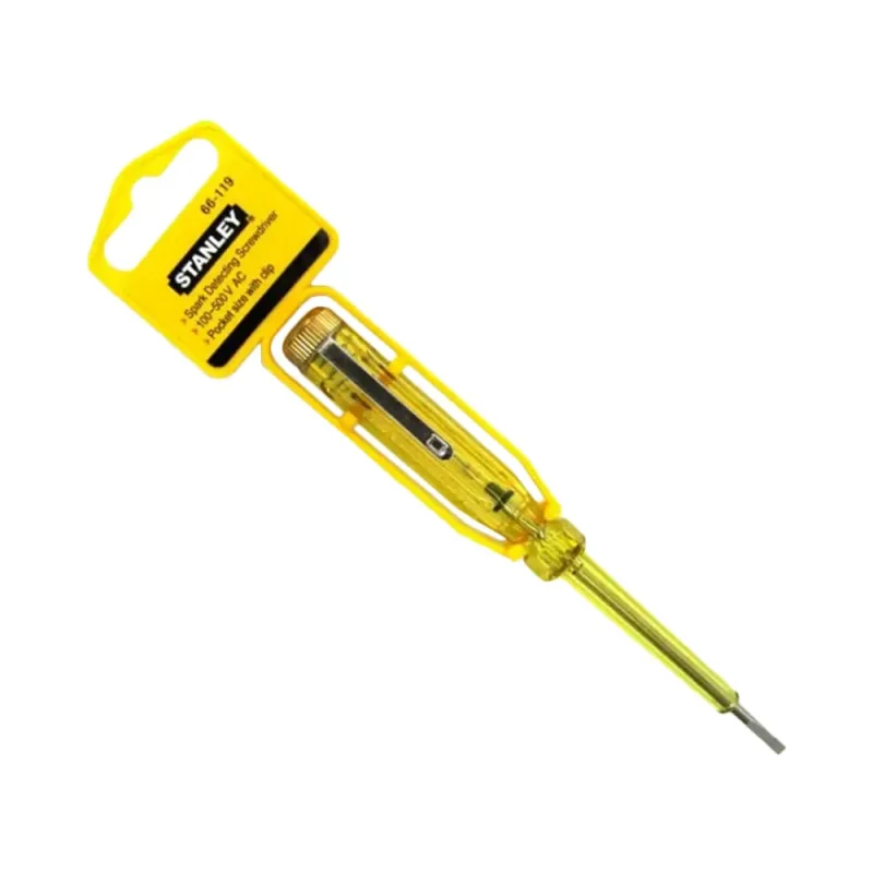 stanley spark test screwdriver precision detector tool