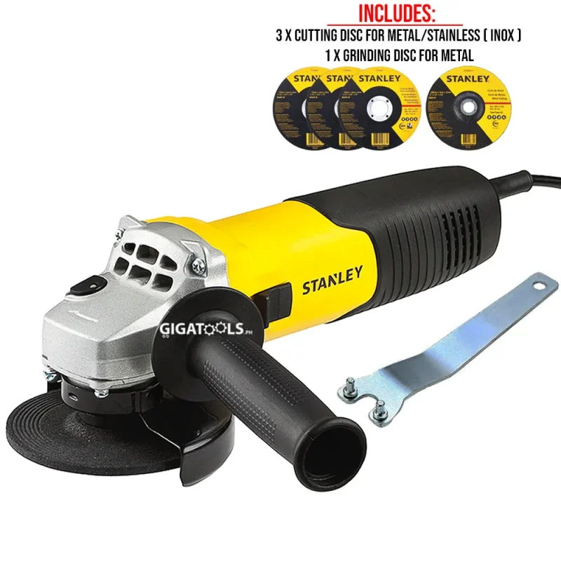 stanley stgs8100 850w professional angle grinder