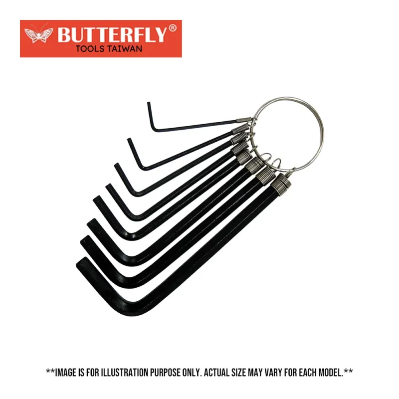 taiwan allen wrench set butterfly 804