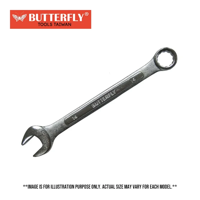 taiwan made butterfly combination wrench 803 high quality tool for precision work