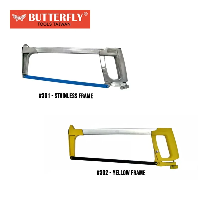 taiwan made butterfly hacksaw frame precision cutting tool