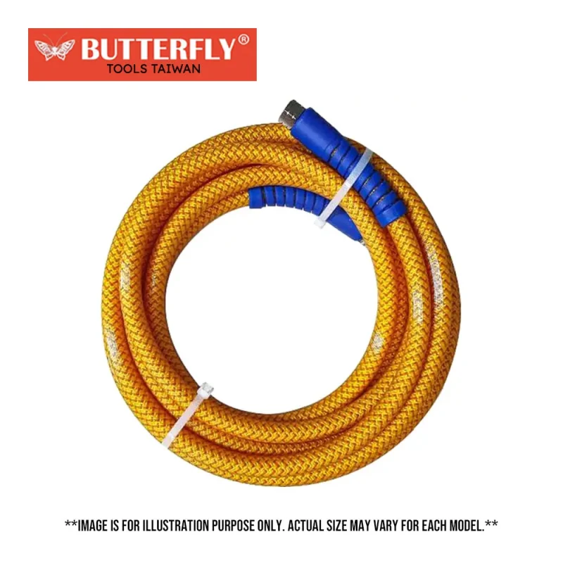 taiwan made butterfly high pressure hose with fittings premium quality