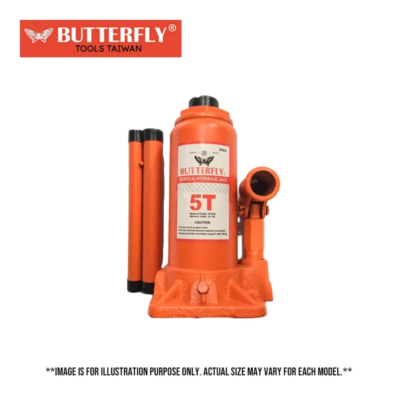 taiwan made butterfly hydraulic jack 910